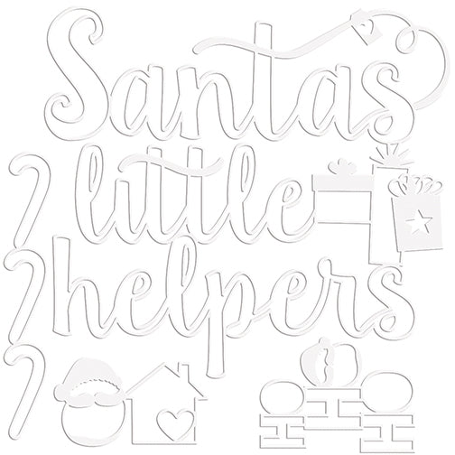 Little Helpers Cut Outs - Santa Squad - Bella Blvd - Clearance