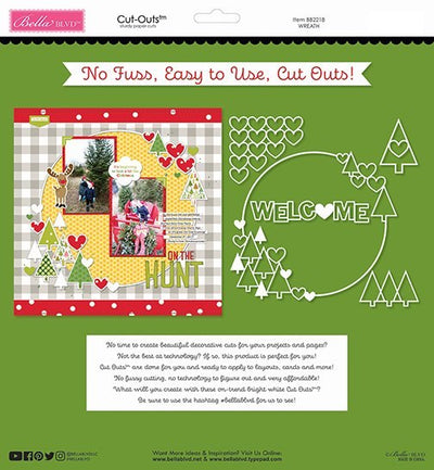 Wreath Cut Outs - Santa Squad - Bella Blvd