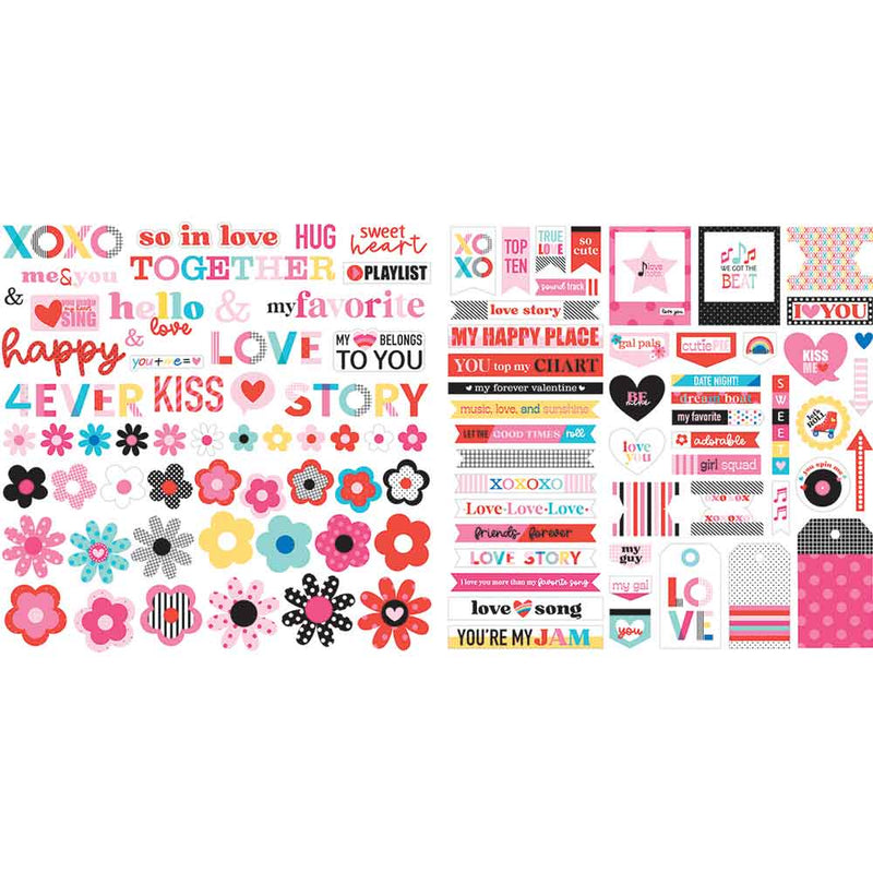 Our Love Song Ephemera Words - Bella Blvd