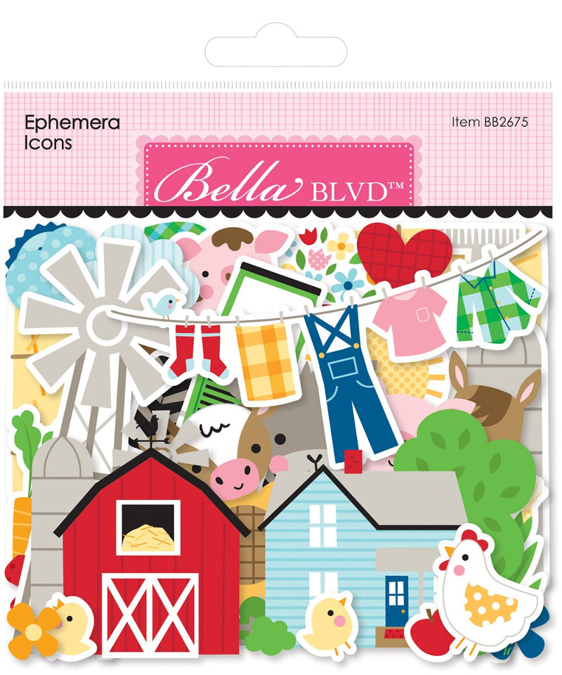 Icons- Ephemera-  EIEIO Collection- Bella Blvd