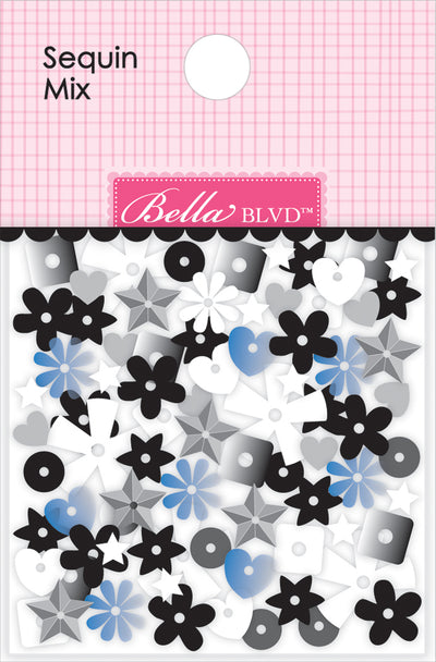 Sequin Mix Domino- Cap and Gown Collection-Bella Blvd