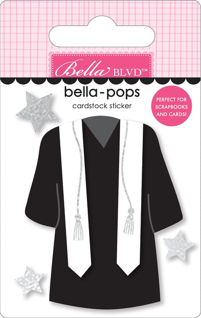 With Honors Bella-pops- Stickers Cardstock- Cap and Gown Collection-Bella Blvd
