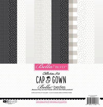 12" x 12" Bella Besties Kit -  Cap and Gown Collection-Bella Blvd
