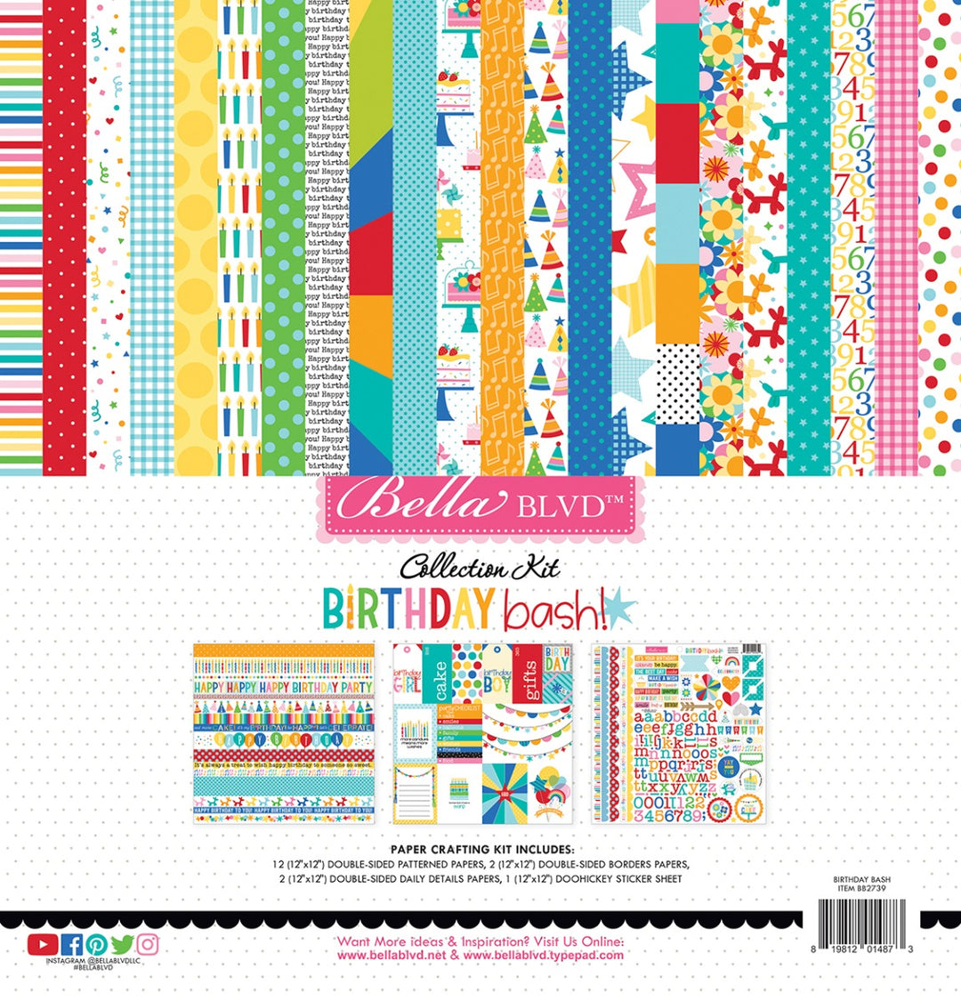 Birthday Bash Collection Kit - Bella Blvd