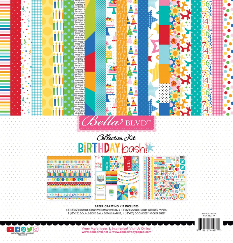 Birthday Bash Collection Kit - Bella Blvd