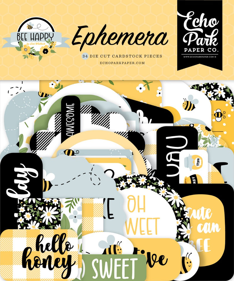 Ephemera - Bee Happy Collection - Echo Park