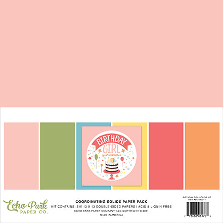 Birthday Girl Solids Kit - Echo Park