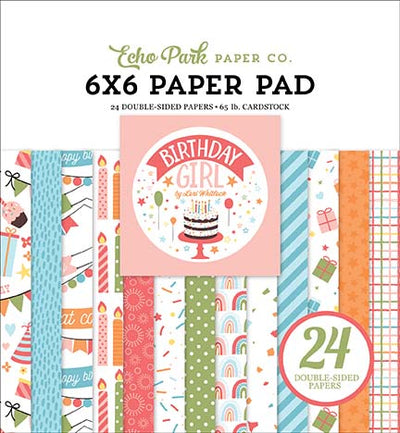 Birthday Girl 6" x 6" Paper Pad - Echo Park