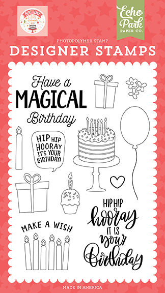 Magical Birthday Stamps - Birthday Girl - Echo Park