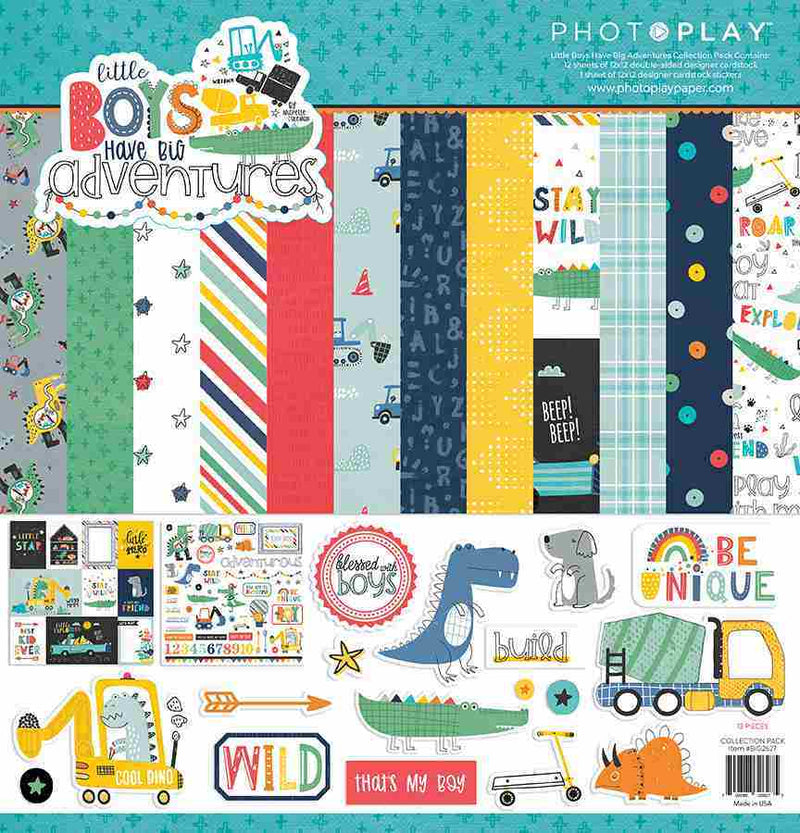 Little Boys Have Big Adventures Collection Pack - PhotoPlay*