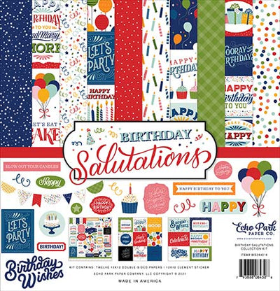 Birthday Salutations Collection Kit - Echo Park