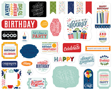 Birthday Salutations Ephemera - Echo Park