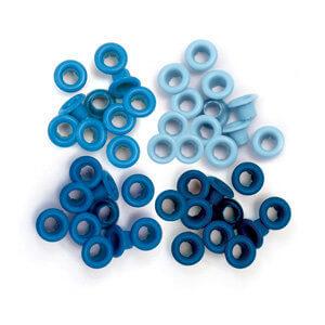 We R Memory Keepers Eyelets - Blue