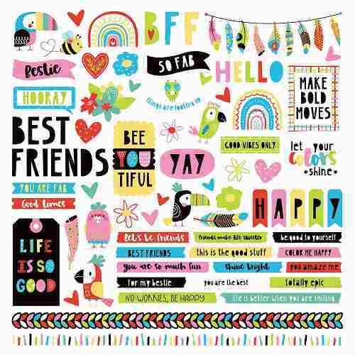 Birds of a Feather Element Stickers - Becky Moore - PhotoPlay