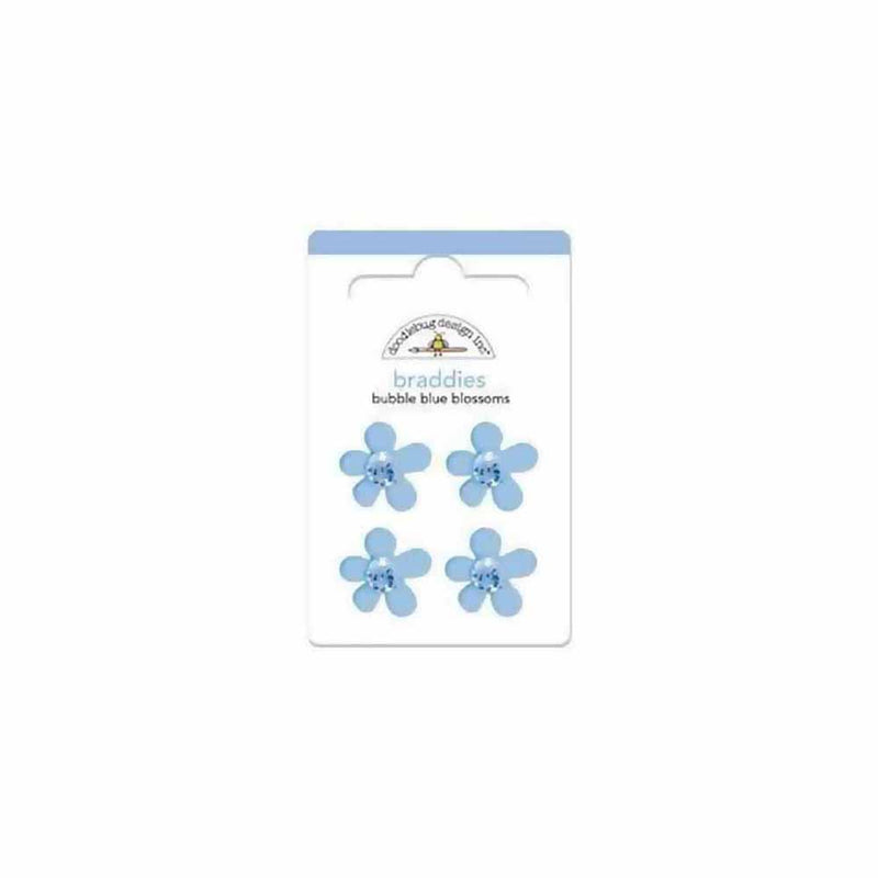 Bubble Blue Blossoms Braddies - Doodlebug