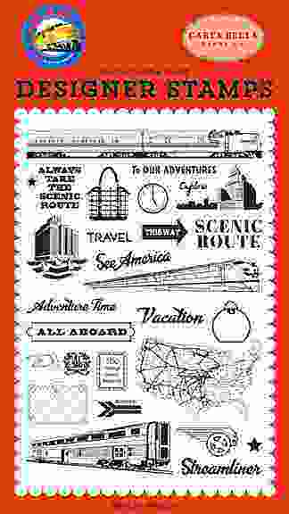 To Our Adventures Stamp Set - All Aboard - Steven Duncan - Carta Bella - Clearance