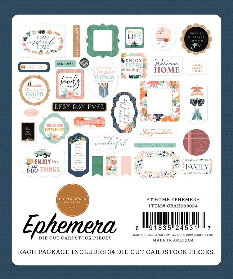At Home Ephemera - Carta Bella