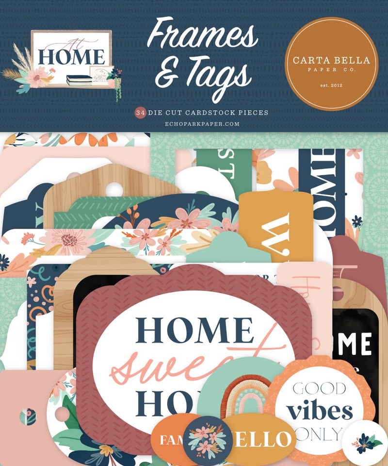 At Home Frames & Tags - Carta Bella