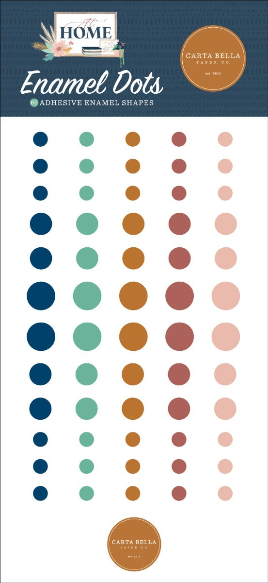 At Home Enamel Dots - Carta Bella
