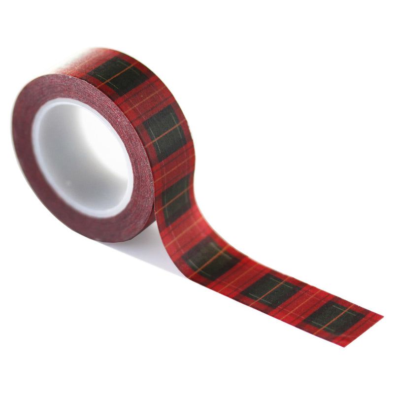 A Wonderful Christmas Washi Tape - Classic Christmas Plaid- Carta Bella