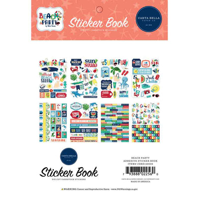 Beach Party Sticker Book - Carta Bella