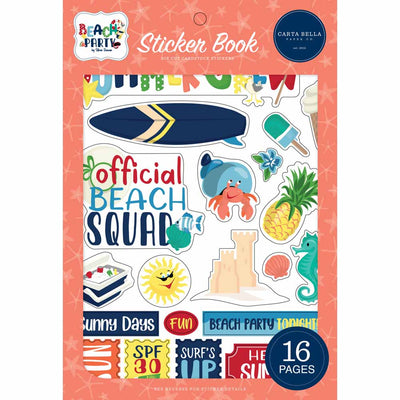 Beach Party Sticker Book - Carta Bella