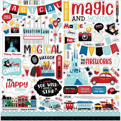 Believe in Magic Element Stickers - Carta Bella