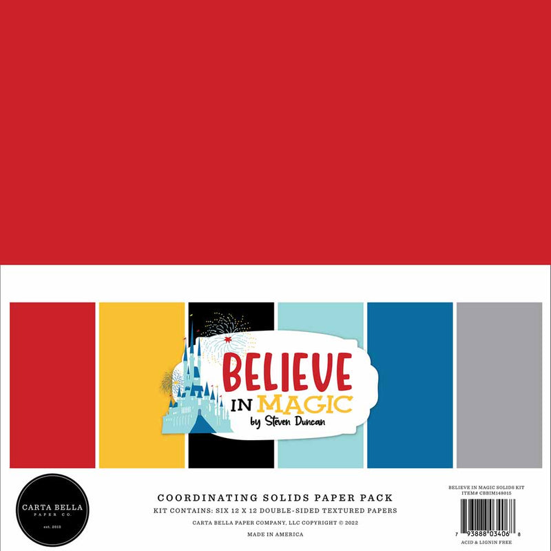 Believe in Magic Solids Kit - Carta Bella