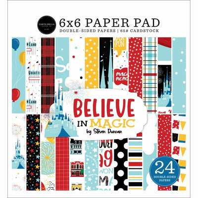 Believe in Magic 6" x 6" Paper Pad - Carta Bella