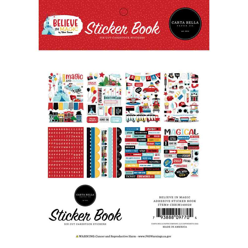 Believe in Magic Sticker Book - Carta Bella