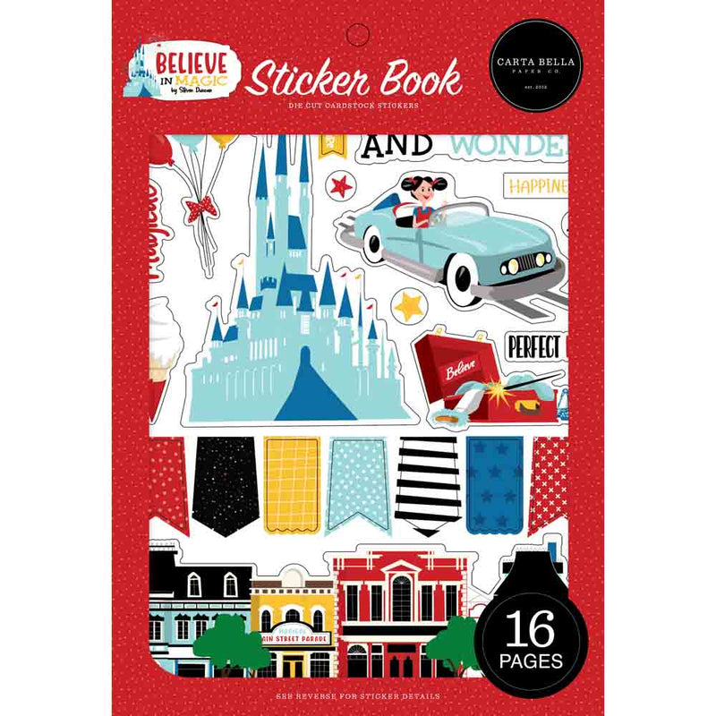 Believe in Magic Sticker Book - Carta Bella
