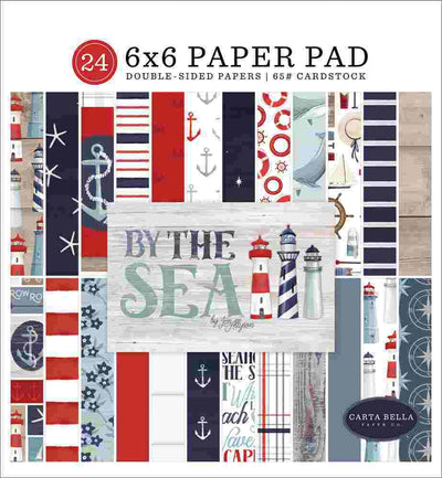 By The Sea 6" x 6" Paper Pad - Carta Bella*