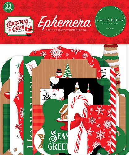 Christmas Cheer Ephemera - Carta Bella