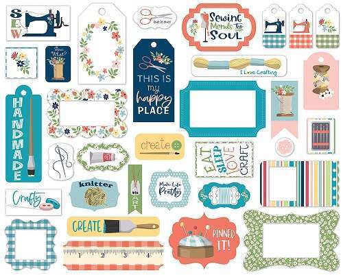 Craft & Create Frames & Tags - Carta Bella