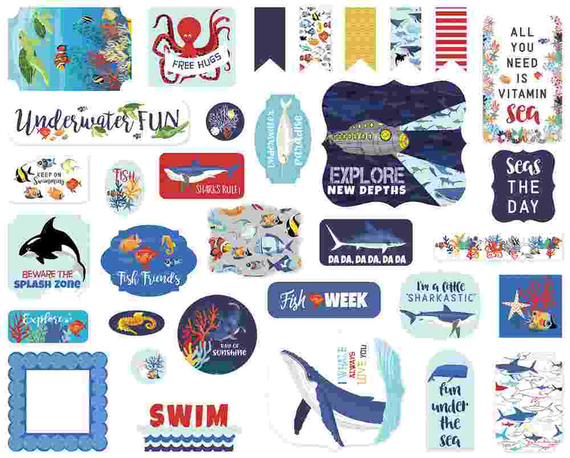 Fish Are Friends Ephemera - Carta Bella