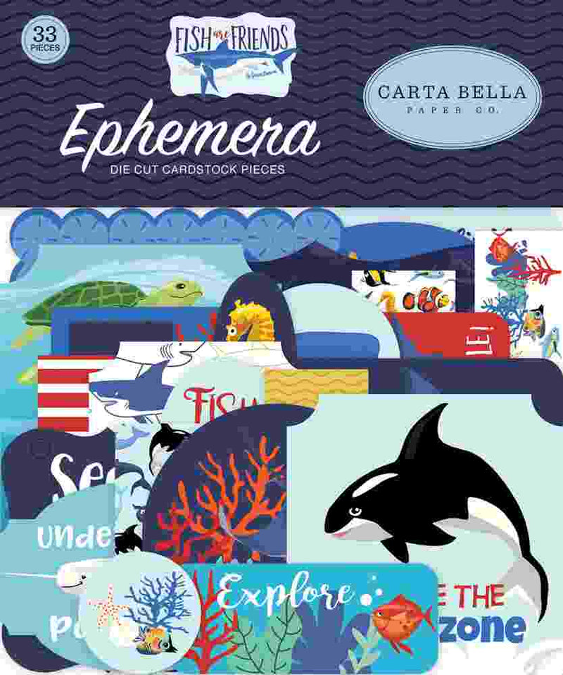 Fish Are Friends Ephemera - Carta Bella