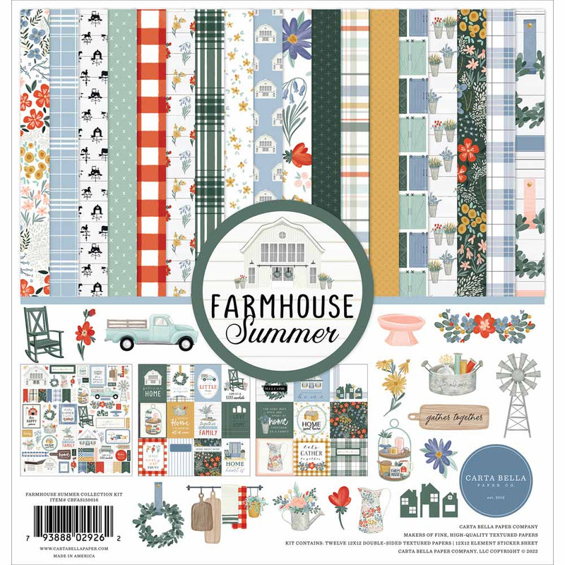 Farmhouse Summer Collection Kit - Carta Bella