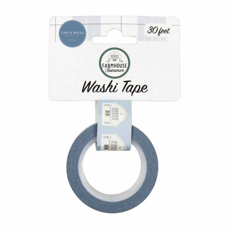 Farmhouses Washi Tape - Farmhouse Summer - Carta Bella