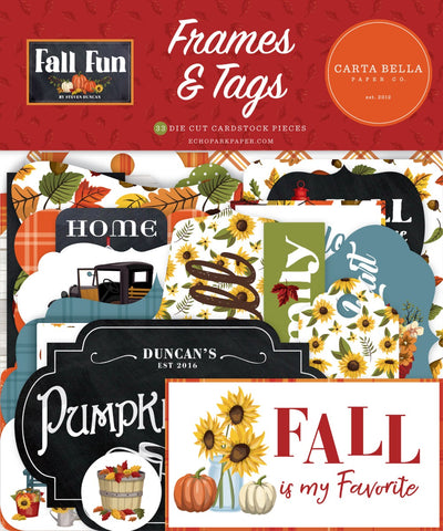 Fall Fun Frames & Tags - Carta Bella