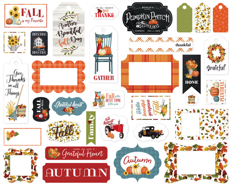Fall Fun Frames & Tags - Carta Bella