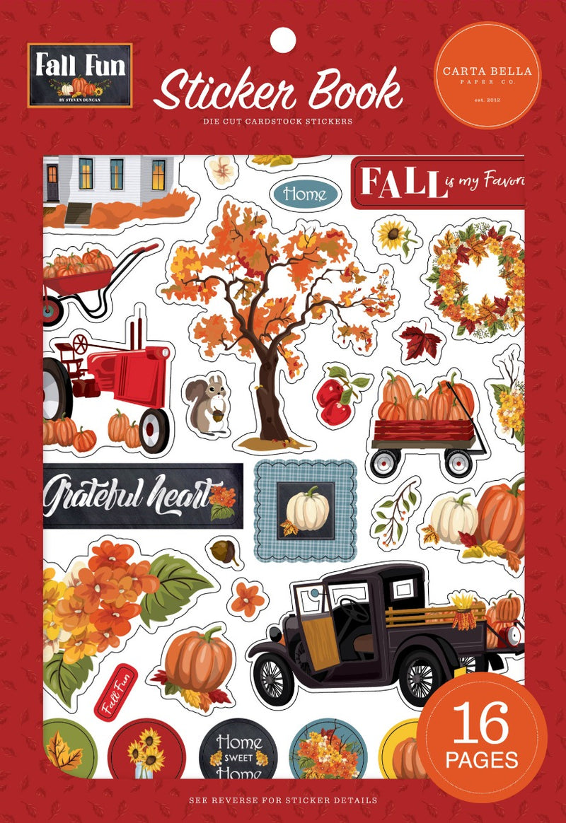 Fall Fun Sticker Book - Carta Bella