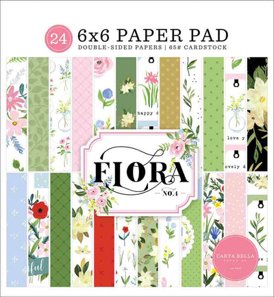Flora No. 4 6" x 6" Paper Pad - Carta Bella