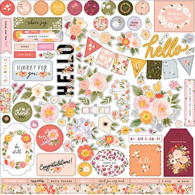 Flora No. 5 Element Stickers - Carta Bella