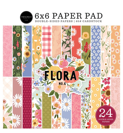 Paper Pad, 6x6 - Flora No. 6 - Carta Bella Paper