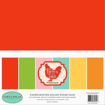 Farm To Table Solids Kit - Carta Bella