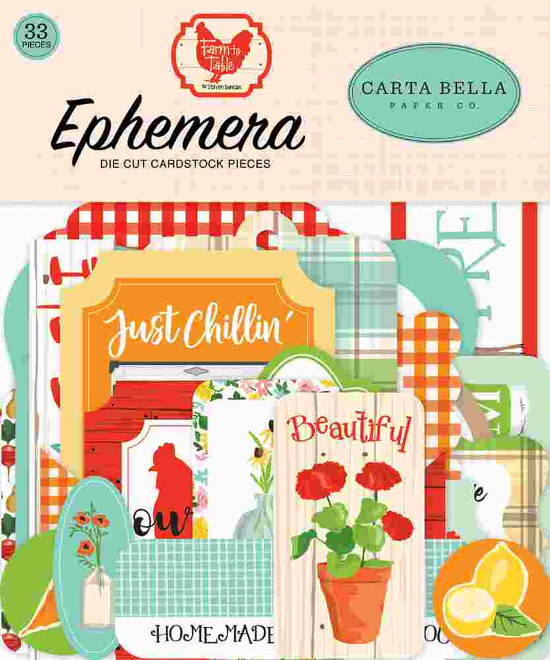 Farm To Table Ephemera - Carta Bella