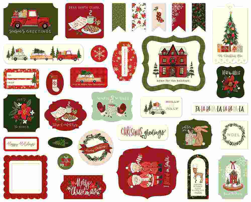 Hello Christmas Ephemera - Carta Bella