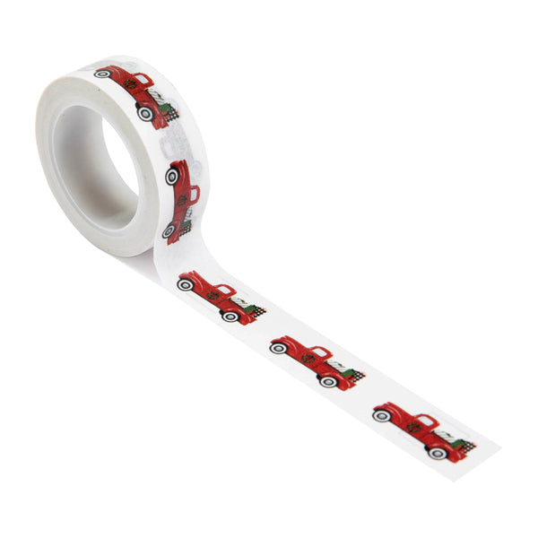 Christmas Trucks Washi Tape - Home For Christmas - Carta Bella