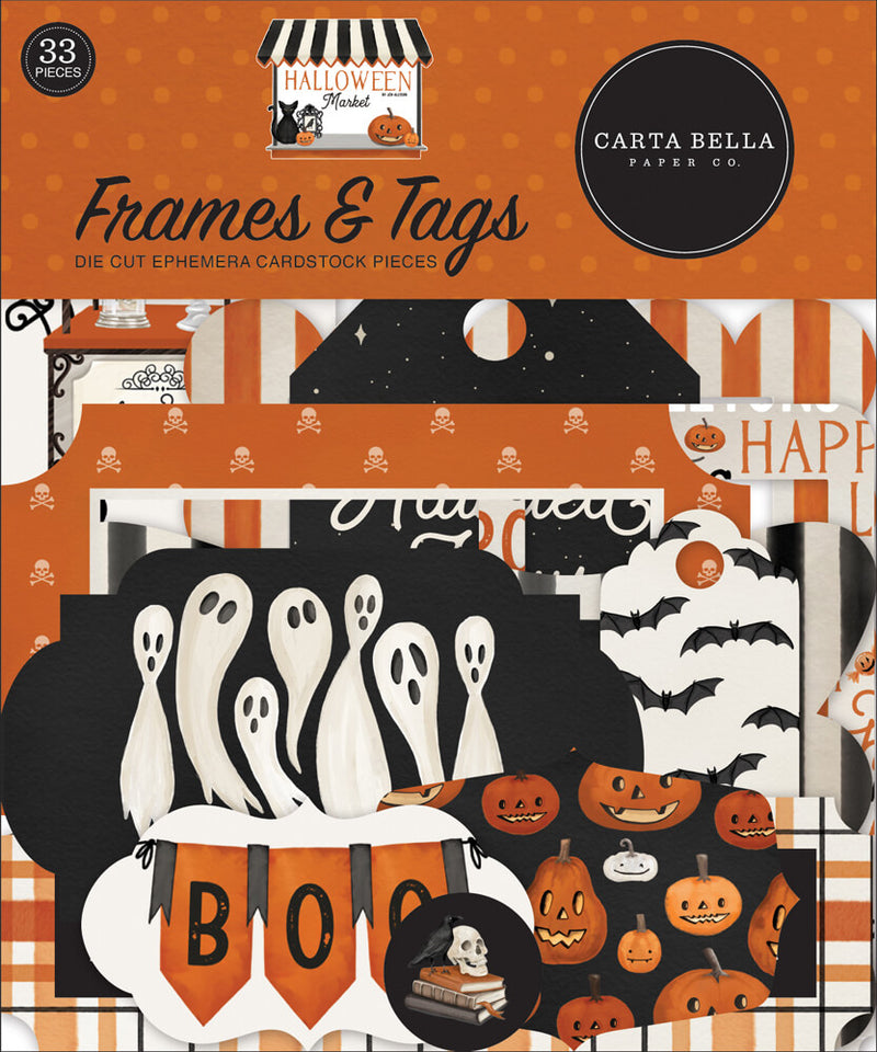 Halloween Market Frames & Tags - Carta Bella