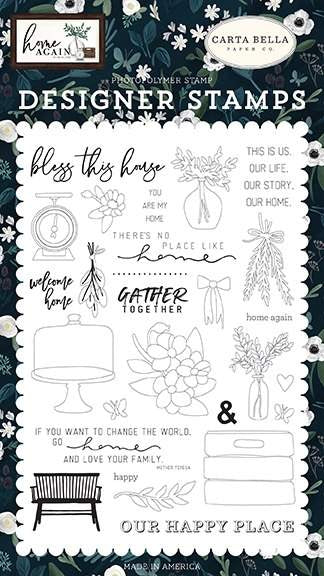 Gather Together Stamp Set-Home Again-Carta Bella